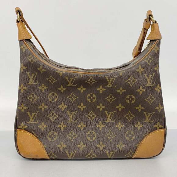 LOUIS VUITTON Brown Monogram Boulogne 30 Shoulder Bag - Picture 12 of 12